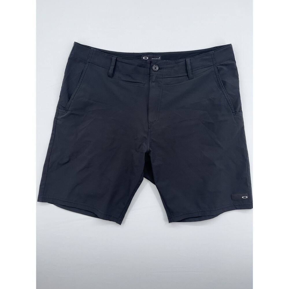 Oakley Performance 9”Golf Shorts Men's Size 38 Black Stretch Active Wear